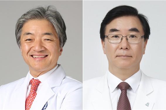 좌 연세대 김병극 우 한양대 김승현 교수 사진을지대학교