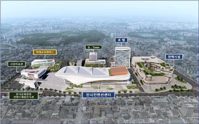 전주컨벤션센터 건립 사업 계획도사진전주시