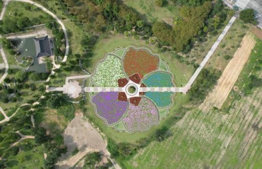 경주시, 황성공원 빛누리정원에 무궁화 동산 조성