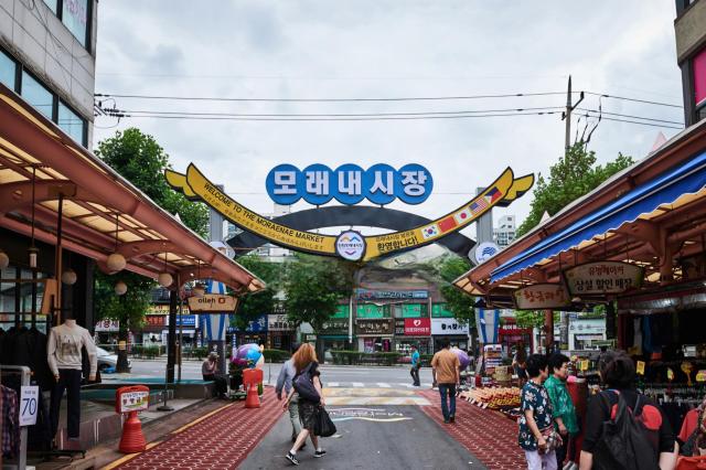 모래내시장 전경 사진인천관광공사