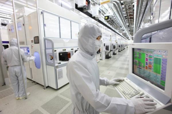 삼성잔자 반도체 개발 공장 내부 모습 사진삼성전자