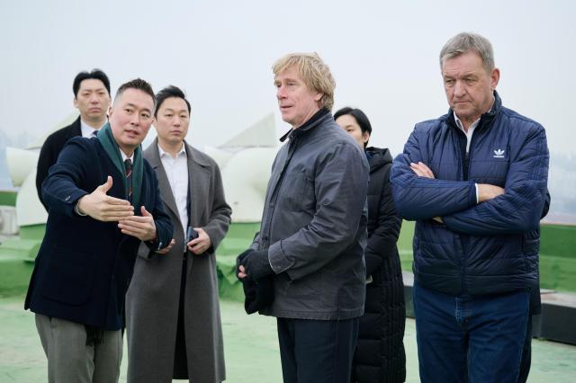 압구정5구역 설계사 RSHP 현장방문 사진현대건설