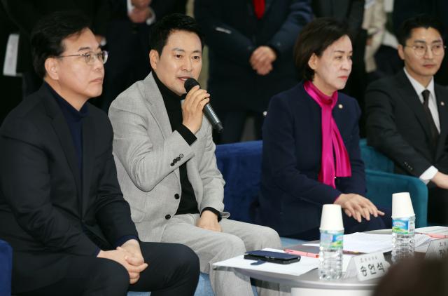 장동혁 국민의힘 대표가 11일 대구창조경제혁신센터에서 열린 대구 스타트업 간담회에서 인사말을 하고 있다사진연합뉴스