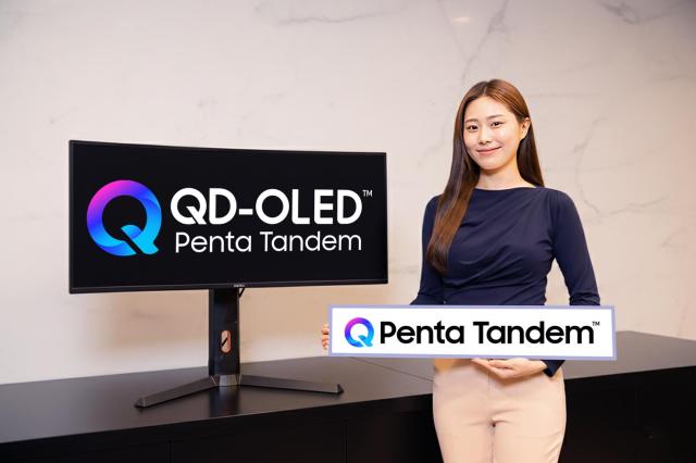 삼성디스플레이 QD-OLED만의 독창적인 5중 적층 구조를 상표화한 프리미엄 기술 브랜드 QD-OLED Penta Tandem™ 사진삼성디스플레이