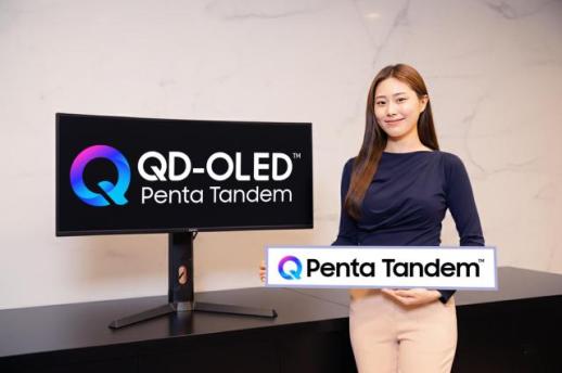 삼성D, 수명 2배 길어진 QD-OLED 펜타 탠덤 론칭 