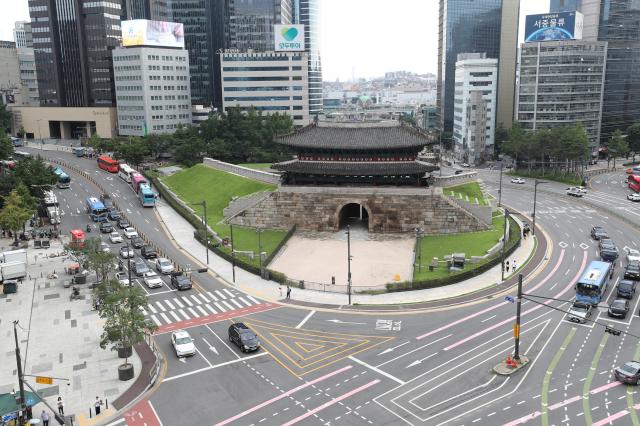 Namdaemun Gate (Sungnyemun) in Seoul. Yonhap
