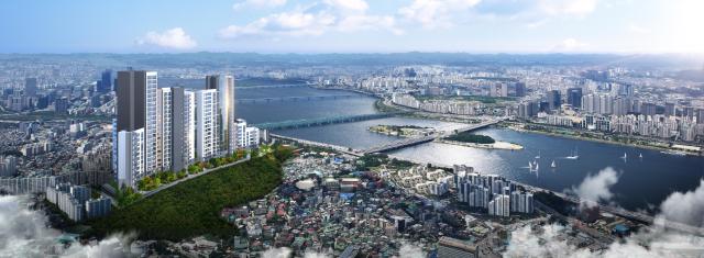 극동강변소규모재건축사업 조감도 사진극동건설·남광토건