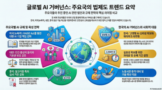 [맛있는 테크스낵] 韓 이어 中·美도 AI 법제화 본격화…산업 진흥·안전 확보 초점