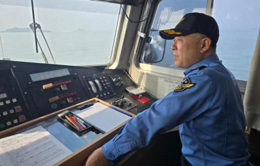 채수준 목포해경서장, 설 연휴 앞두고 전 해역 현장 점검