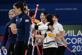 South Korea Women’s Curling Team Beats Britain 9-3 for Second Straight Win at Milan-Cortina