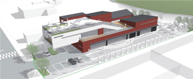 서상주민모아센터조감도