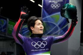 Skeleton racer Jeong Seung-gi finishes 10th again at Milan-Cortina Olympics; Kim Ji-su 16th