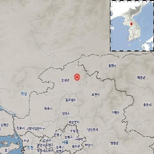 3.0-magnitude earthquake strikes Gyeonggi Province