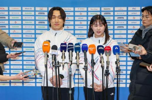 [2026 밀라노] 정승기-홍수정, 스켈레톤 혼성 단체전 11위…모든 일정 마무리