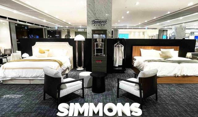 시몬스가 현대백화점 무역센터점에 오픈한 ‘뷰티레스트 블랙’ 팝업스토어 사진시몬스침대
