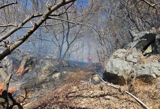 원주 판부면 화재 사진강원특별자치도 소방본부 제공·연합뉴스