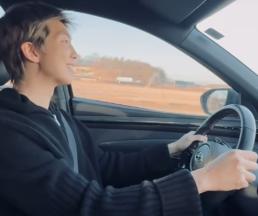 방탄소년단 RM, 운전 실력 어느 정도길래…나도 웃김