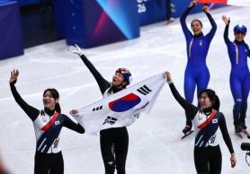 Korea women salvage short track pride with relay gold amid short-track medal drought