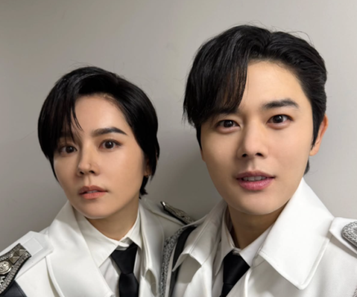 이러니 남매 소리 나오지…남장 한가인, 김동준과 도플갱어