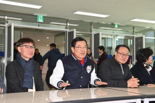 이현재 하남시장, 한홀중 개교 준비 총력...통학로·CCTV·보안등 등 33억 투입