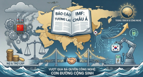 [Xã Luận] Tương lai châu Á qua lăng kính IMF: Từ cạnh tranh bá quyền công nghệ đến lộ trình cùng phát triển giữa Hàn Quốc và Trung Quốc