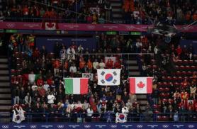 Upside-Down South Korean Flag Used Repeatedly at Milan 2026 Short Track Medal Ceremonies