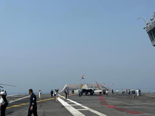 Aboard Indias Indigenous Aircraft Carrier INS Vikrant