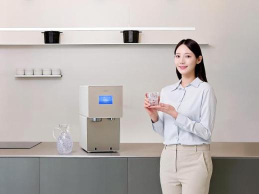 삼성전자, 강력한 제빙 성능 갖춘 비스포크 AI 얼음정수기 출시