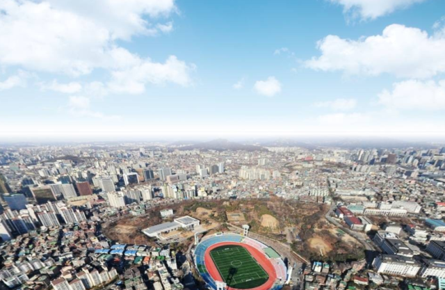 효창공원과 서울 시내 사진연합뉴스
