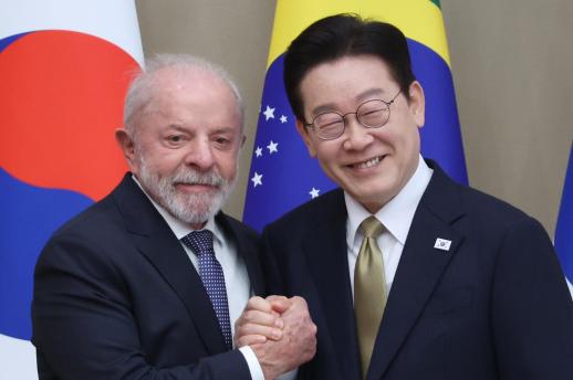 韓-브라질, 전략적 동반자 관계 격상…경제 협력 지평 확대