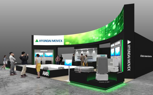 현대무벡스 전시 부스 이미지 사진현대무벡스