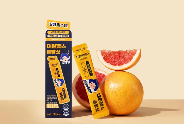 꿀잠샷 제품 이미지사진대원제약