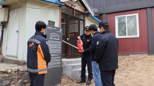 군포소방, 문화유산 화재 대응 현지적응훈련