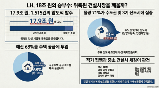 LH công bố kế hoạch phát hành 18 nghìn tỷ won, thị trường xây dựng có khởi sắc?
