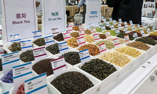 The 2026 Seoul Cafe  Bakery Fair Season 1 is underway at SETEC in Gangnam District Seoul on Feb 25 2026 AJP Yoo Na-hyun