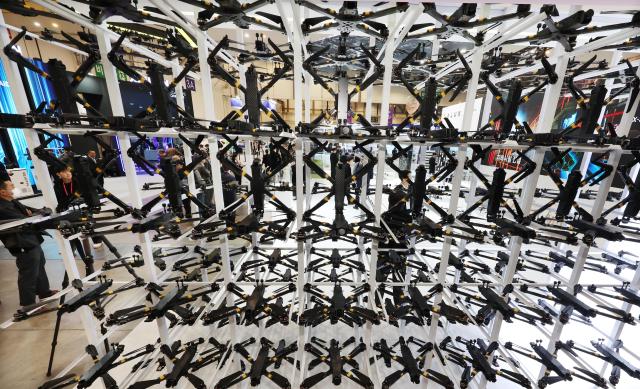 Drone exhibiition DSK 2026 kicks off in Busan
