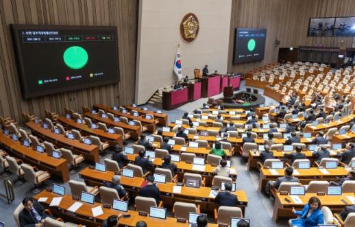 3차 상법개정안, 본회의 통과...법 왜곡죄 상정에 野 필리버스터 돌입 