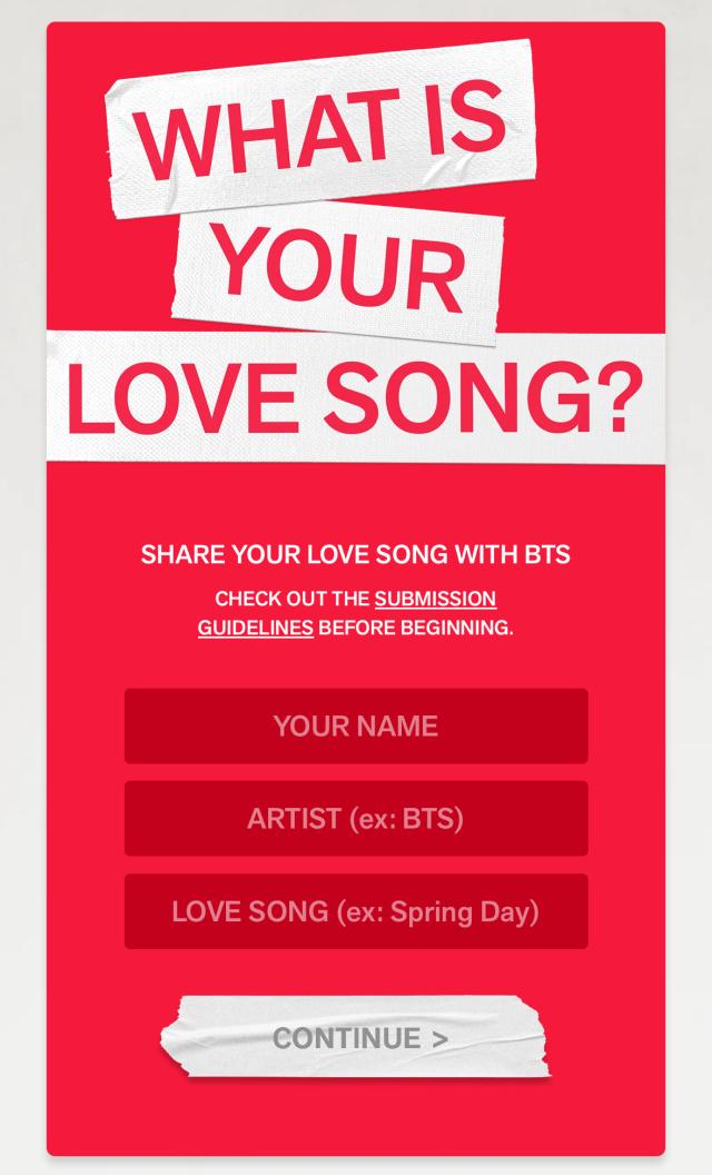 BTS Comeback D-24: What Is Your Love Song?