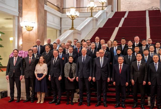 習 만난 독일 총리 믿을 수 있는 경제 협력 관계로 발전하자