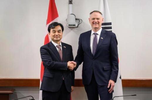 안규백, 캐나다 국방장관과 회담 잠수함 사업, 관계 발전 획기적 전기