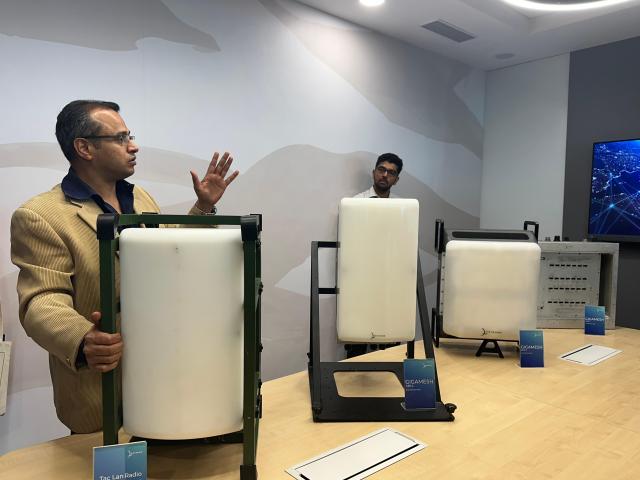 브리구 라비 바트라할리왼쪽 세 번째 Astrome Technologies 글로벌 커머셜 비즈니스 총괄이 2026년 2월 22일 발언하고 있다 AJP 김희수 기자