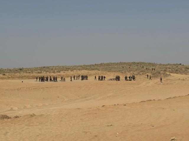 K-9 Vajra self-propelled howitzer is seen on Exercise Agni Varsha at the Pokhran Field Firing Ranges in Rajasthan India on Feb 24 2026 AJP Kim Hee-su