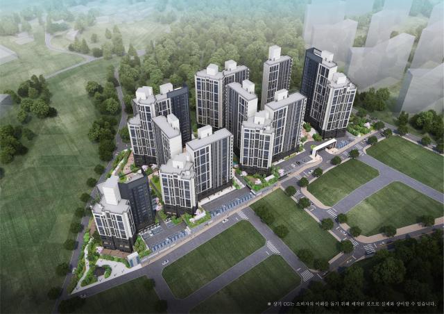  더샵 안동더퍼스트 조감도 사진포스코이앤씨