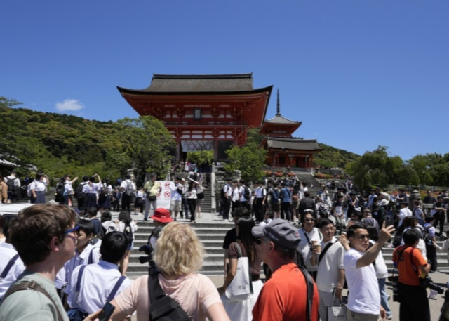 일본 교토의 관광지 기요미즈데라 사진EPA 연합뉴스