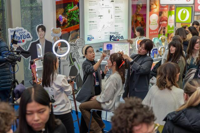 The Ministry of Culture, Sports and Tourism said on the 26th that Korea House, run with the Korean Sport & Olympic Committee in Milan from the 5th to the 22nd around the 2026 Milan-Cortina Winter Olympics, drew a record number of visitors. Photo provided by the ministry.