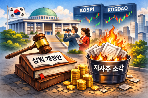 자사주 의무 소각 韓 증시 추가 모멘텀 확보  