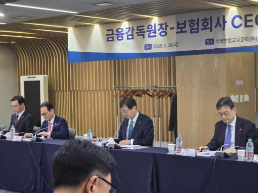 금감원장 수수료 과당경쟁 안 된다…보험사에 영업질서 경고