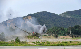 South Korea holds live-fire drill on border islands