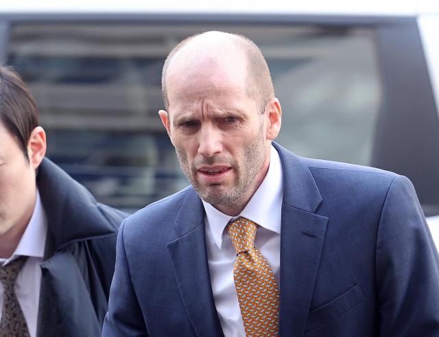 Harold Rogers Coupang’s interim representative in Korea appeared at the Seoul Metropolitan Police Agency’s Anti-Corruption Investigation Unit in Mapo-gu Seoul on Feb 6 2026 Yonhap 