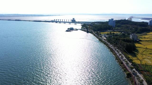 평택호 전경 사진평택시